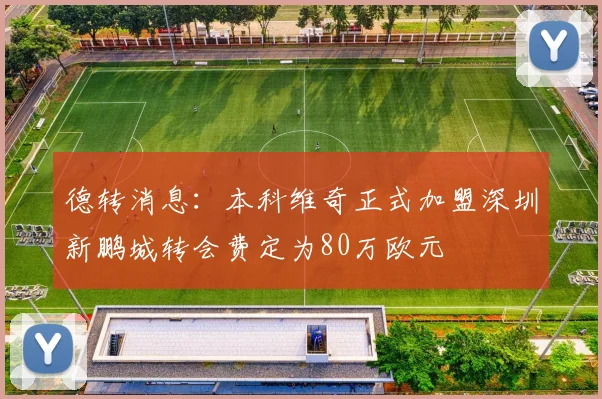 德转消息：本科维奇正式加盟深圳新鹏城转会费定为80万欧元